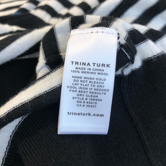 Trina Turk Striped Shirt - Picture 6 of 6